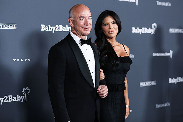 Jeff Bezos,, Lauren Sanchez