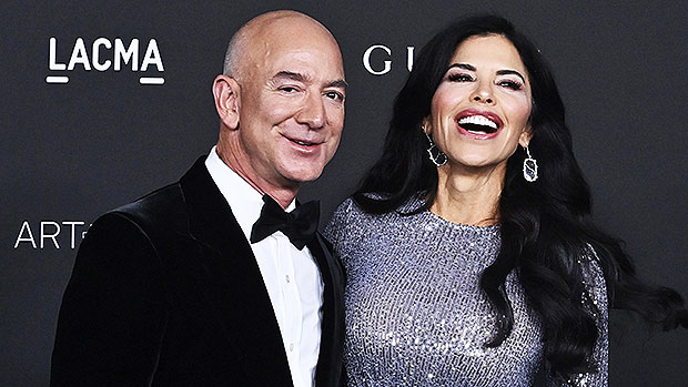 Lauren Sanchez Wears Tight Black Mini On Date Night With Jeff Bezos As They Hold Hands: Photos