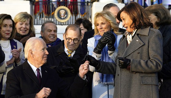 Joe Biden and Kamala Harris