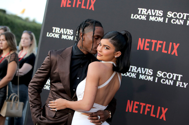 Kylie Jenner and Travis Scott Snuggle Up For a Little PDA In Miami