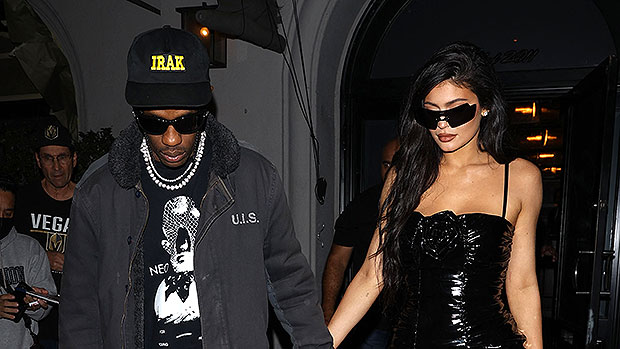 Kylie Jenner and Travis Scott Snuggle Up For a Little PDA In Miami