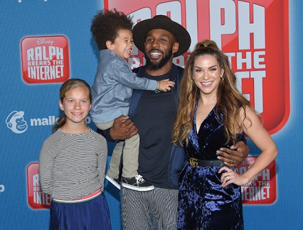 DJ, dancer and producer Stephen "tWitch" Boss died December 13, 2022 of suicide at the age of 40 in Los Angeles, Ca.  Allison Holker and Stephen Boss, tWitch at the 'The Nun' World Premiere held at the TCL Chinese Theater on September 4, 2018 in Hollywood, CA.  © Janet Gough / AFF-USA.com.  14 Dec 2022 Pictured: Allison Holker and Stephen 'tWitch' Boss.  Photo credit: Janet Gough / AFF-USA.COM / MEGA TheMegaAgency.com +1 888 505 6342 (Mega Agency TagID: MEGA926117_016.jpg) [Photo via Mega Agency]