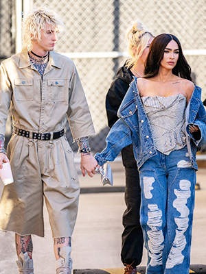 Megan Fox's Double Denim Outfit With Machine Gun Kelly On Jimmy Kimmel –  Hollywood Life