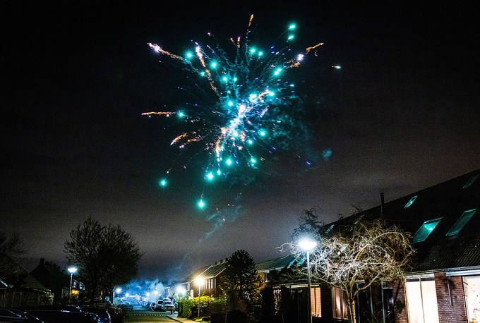 Neighborhood Fireworks, Maasdam – 31 Dec 2022