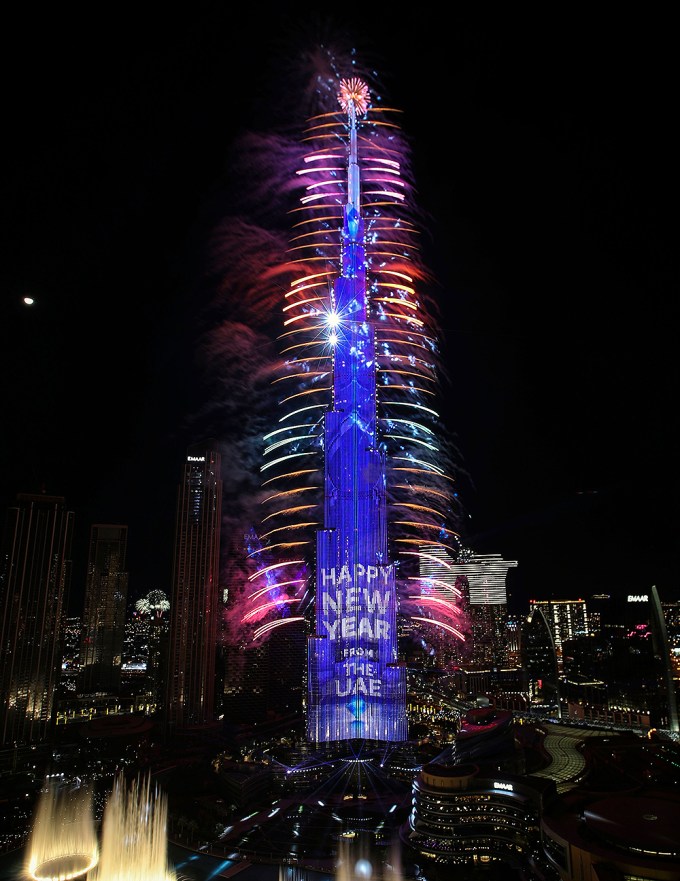 New year 2023 celebrations in Dubai, United Arab Emirates – 31 Dec 2022