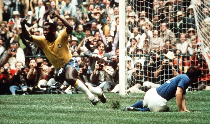 Pelé Scores In 1970