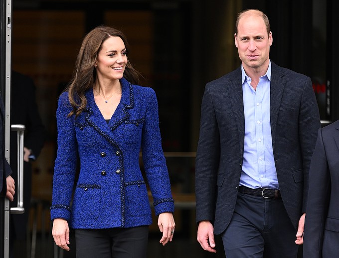 Prince William & Kate Middleton In London