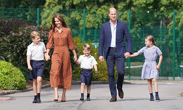 Prince William, Kate Middleton, Prince George, Princess Charlotte, Prince Louis