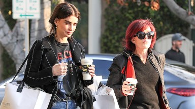 Sharon and Aimee Osbourne