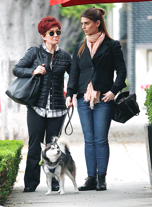 Sharon and Aimee Osbourne