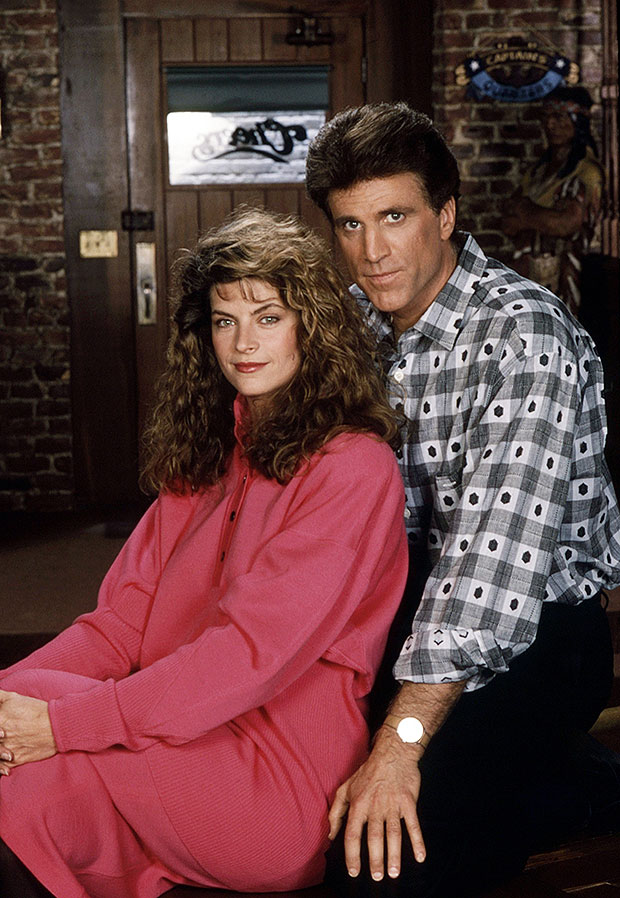 Ted Danson and Kirstie Alley