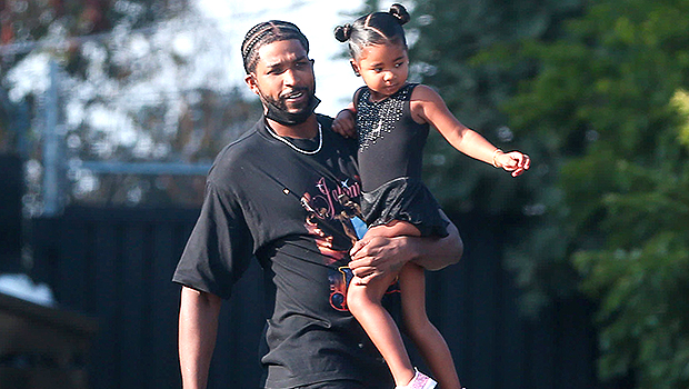 Tristan Thompson Bonds With Daughter True, 4, As They Show