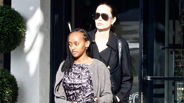 Angelina Jolie Enjoys Mother-Daughter Shopping Day With Zahara, 17, Home From Spelman College
