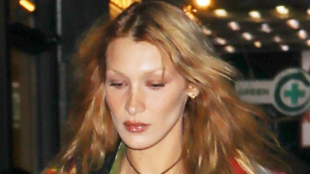 Bella Hadid Rocks New Honey Blonde Hair Makeover With Sister Gigi In Aspen: Before & After Photos