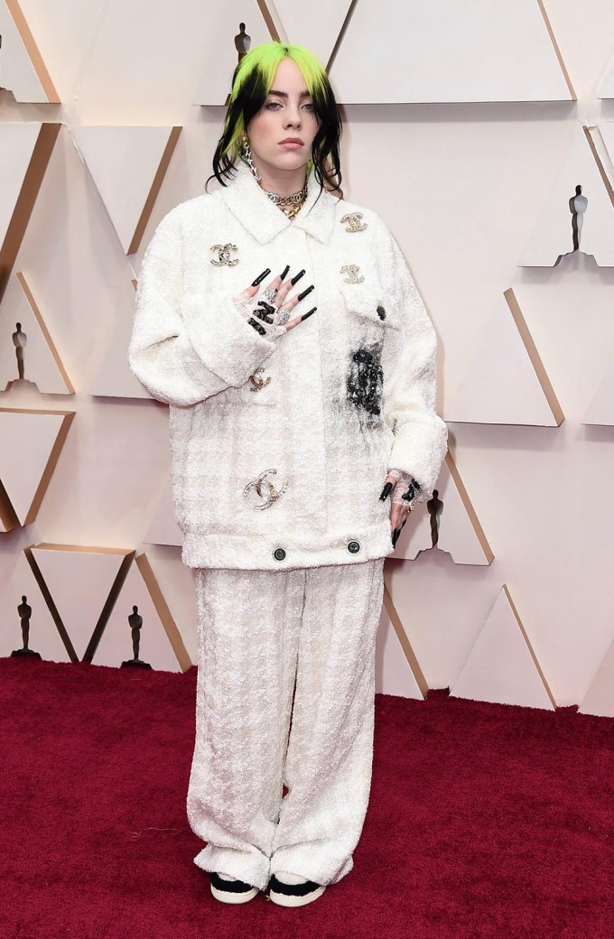 Billie Eilish at 2020 Oscars