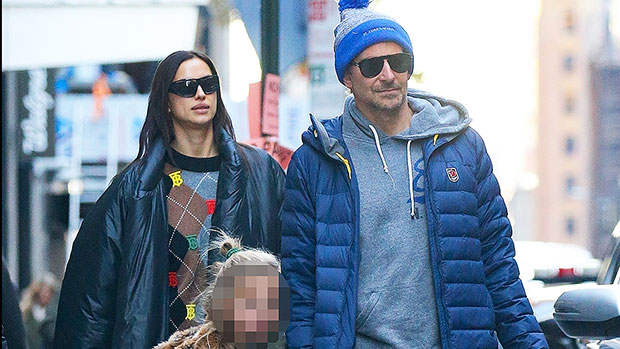 Bradley Cooper Irina Shayk and daughter Lea