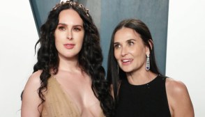 Rumer Willis and Demi Moore
