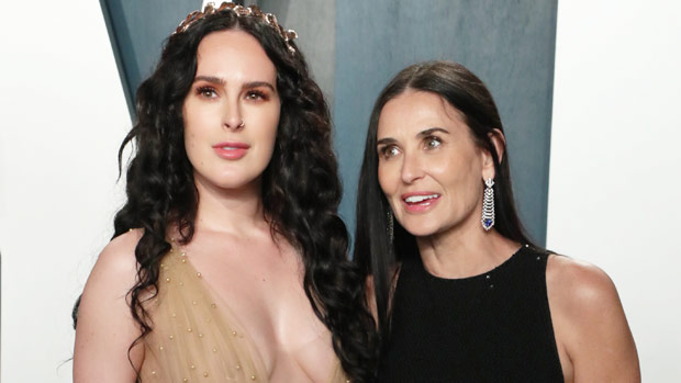 Rumer Willis and Demi Moore