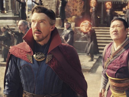 DOCTOR STRANGE IN THE MULTIVERSE OF MADNESS, from left: Benedict Cumberbatch as Dr. Stephen Strange, Benedict Wong as Wong, 2022.  © Walt Disney Studios Motion Pictures / © Marvel Studios / Courtesy Everett Collection