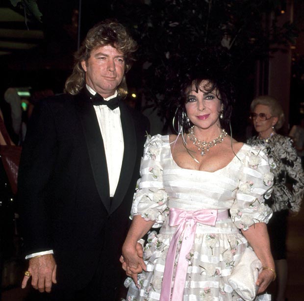 Larry Fortensky and Elizabeth TaylorBerliner Archive Carousel of Hope Ball