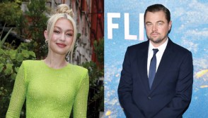 gigi hadid, leonardo dicaprio