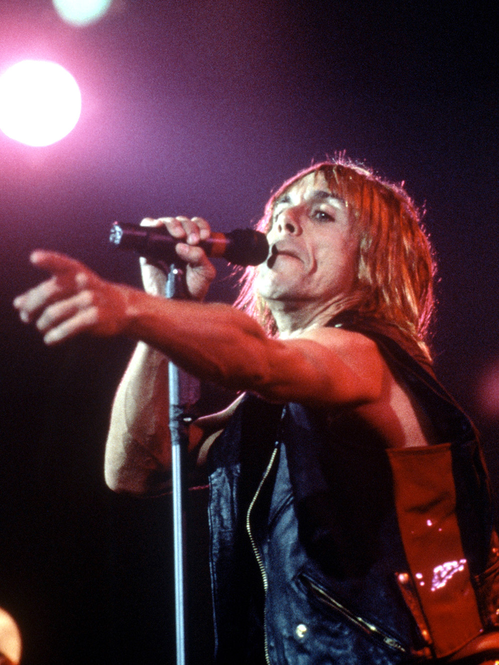 Iggy Pop in concert, Canada - 12 Oct 1988