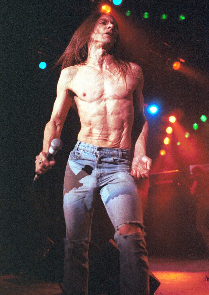 Iggy Pop On The Stage
