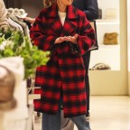 *EXCLUSIVE* Jennifer Lopez takes a break from shopping to snack on trail mix nuts and chocolates at Brunello Cucinelli