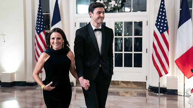 Julia Louis-Dreyfus Holds Hands With Son Charlie, 25, In Rare Appearance Together At State Dinner