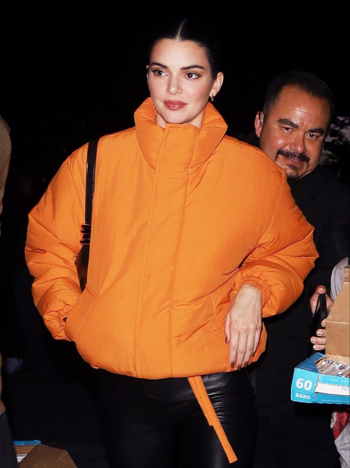 Kendall Jenner After NBA Game