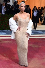 Kim Kardashian
Costume Institute Benefit celebrating the opening of In America: An Anthology of Fashion, Arrivals, The Metropolitan Museum of Art, New York, USA - 02 May 2022
Wearing Jean-Louis, Marilyn Monroe Dress