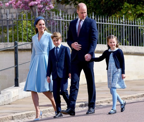 Princess Charlotte & Kate Middleton In Matching Outfits: Phots ...