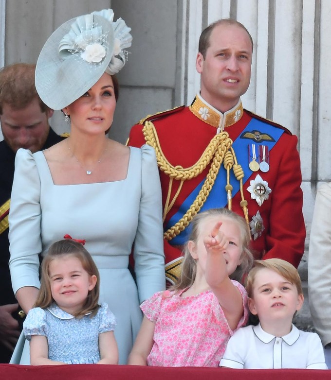 The Royals At The 2018 Trooping the Colour