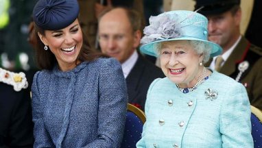 Kate Middleton et la reine Elizabeth II