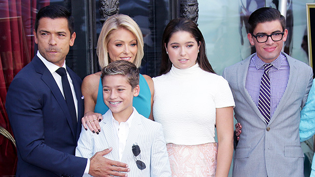 Kelly Ripa Marke Consuelos kids