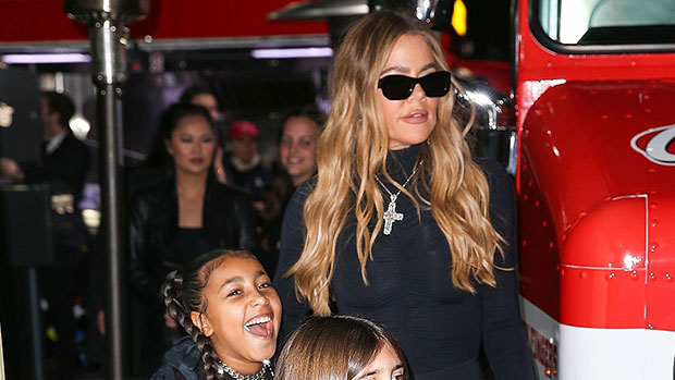 Khloe Kardashian Rocks Catsuit With Nieces North West & Penelope, Who Is A Mini Me Of Mom Kourtney