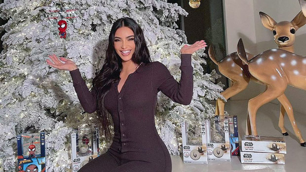 Celebrity Christmas Trees 2022: Kim Kardashian & More Stars Stunning Holiday Decorations