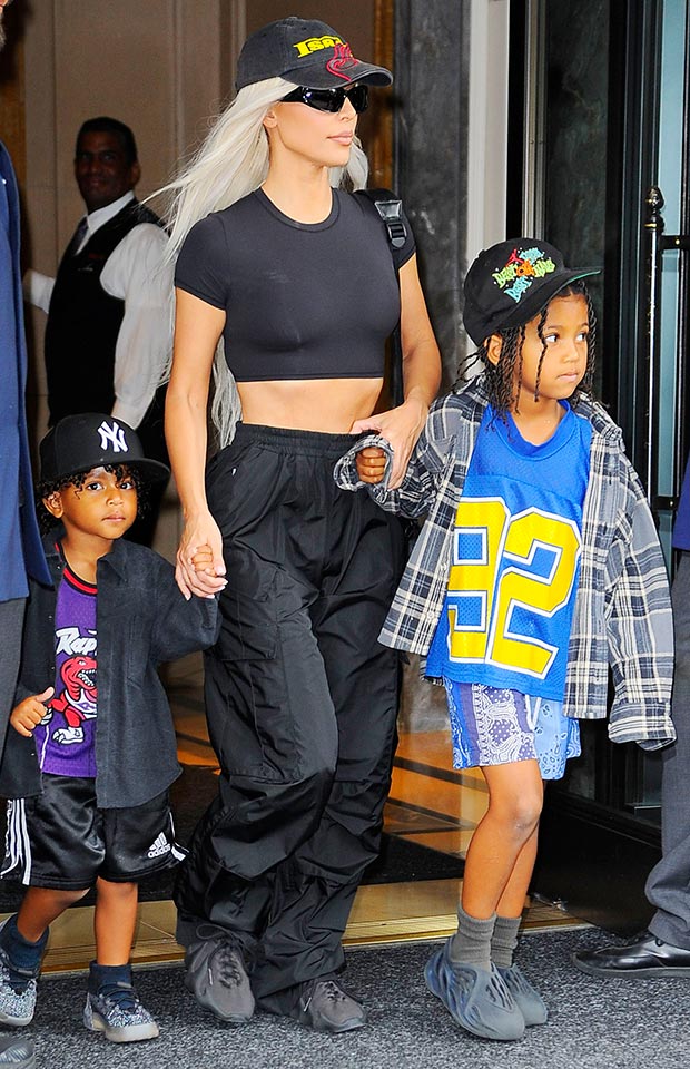 Kim Kardashian and Kids 