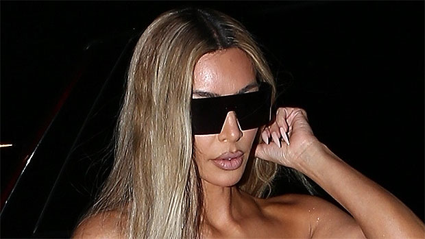 Kim Kardashian Debuts New Darker Honey Hair Makeover: Before & After Photos