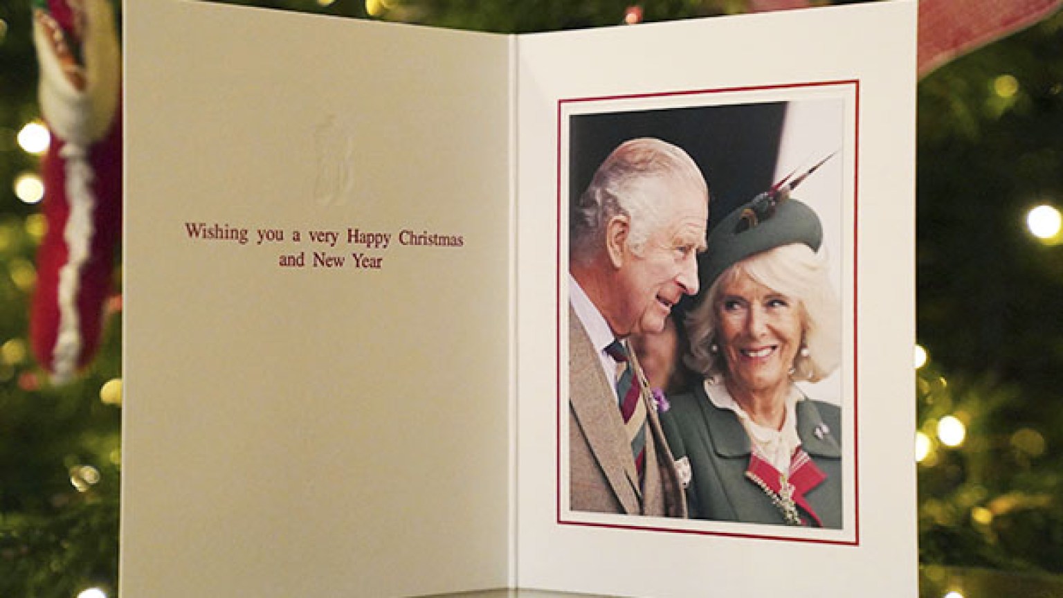 King Charles & Queen Camilla’s 1st Christmas Card Photo Hollywood Life