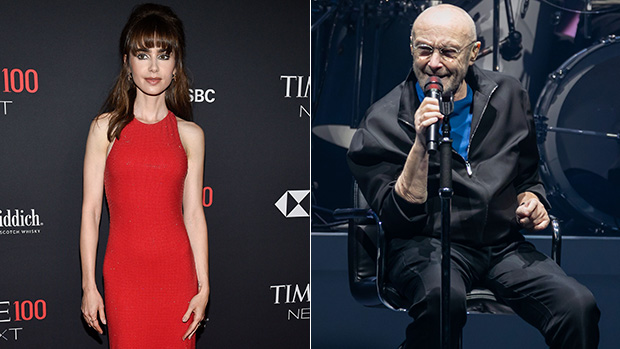 lily collins, phil collins