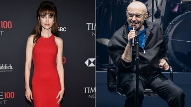 lily collins, phil collins