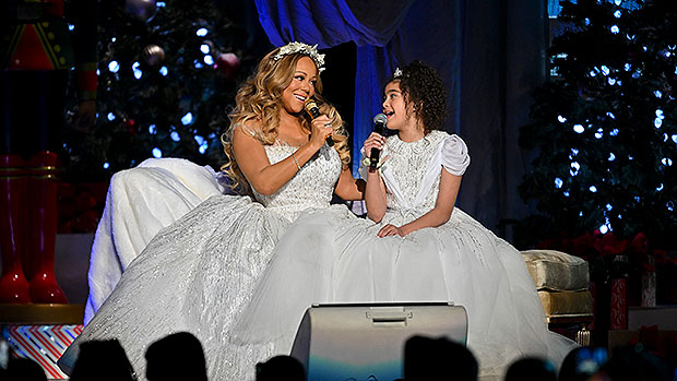 Mariah Carey y su hija Monroe, de 11 años, a dúo para su especial de Navidad: ver