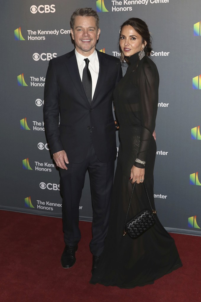 Matt Damon & Luciana Barroso