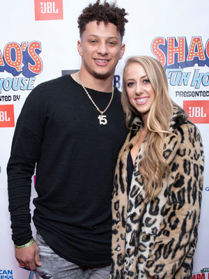 Chiefs QB Mahomes' daughter adjusting to baby brother