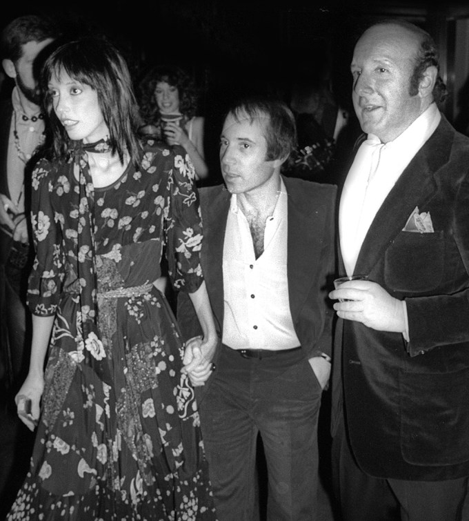 Paul Simon With Shelley Duvall At Studio 54