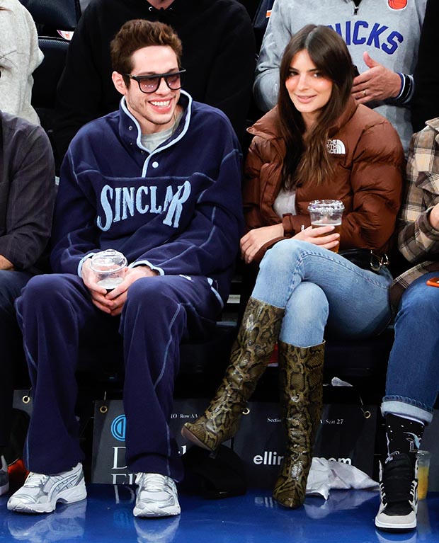 Pete Davidson Emily Ratajkowski 