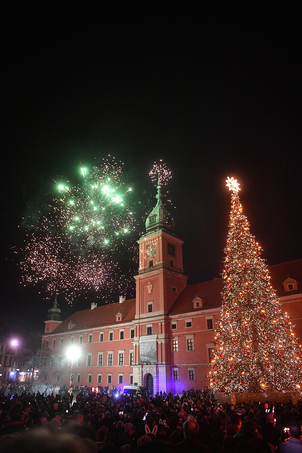 New Year's Eve in Warsaw, Poland - 01 Jan 2023