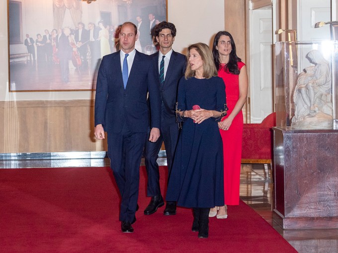 Prince William Visits JFK Library With His Family
