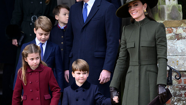 Prince Louis, 4, Holds Mom Kate Middleton’s Hand In First Official Royal Christmas Debut: Photos